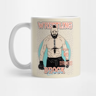 Artwork Brock Lesnar Aesthetic Wrestling Mug